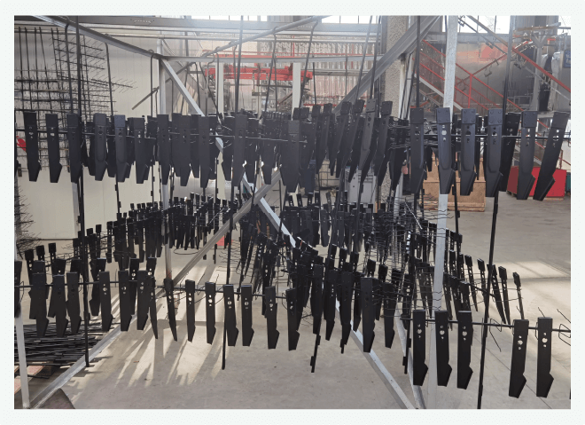 High-end spraying line4