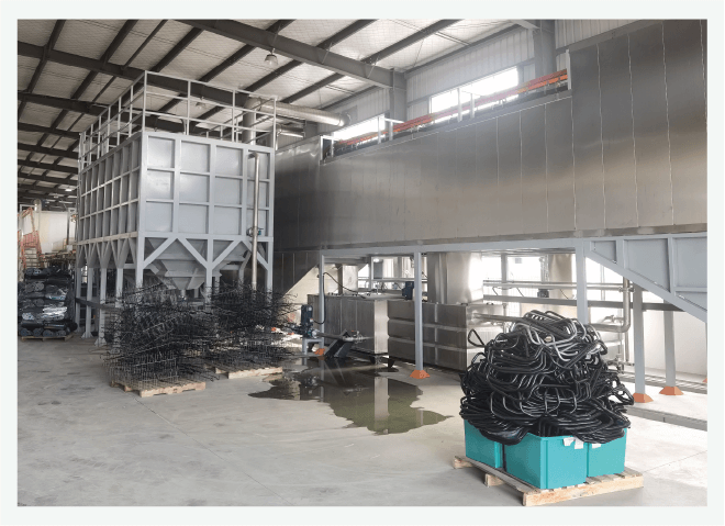 High-end spraying line3